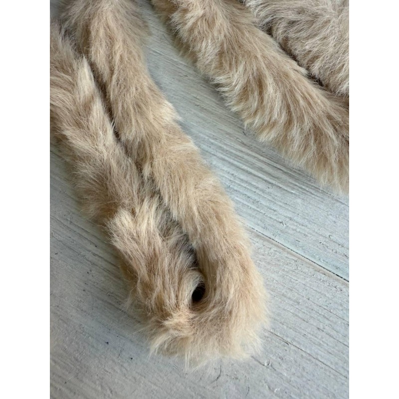 Дріт плюшевий С10003, темний беж 5 шт