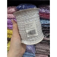 Напівперлини на нитці "6 мм" з перламутром білі 22,5 метра