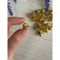 Дзвіночки 12 мм  , золото  20 шт