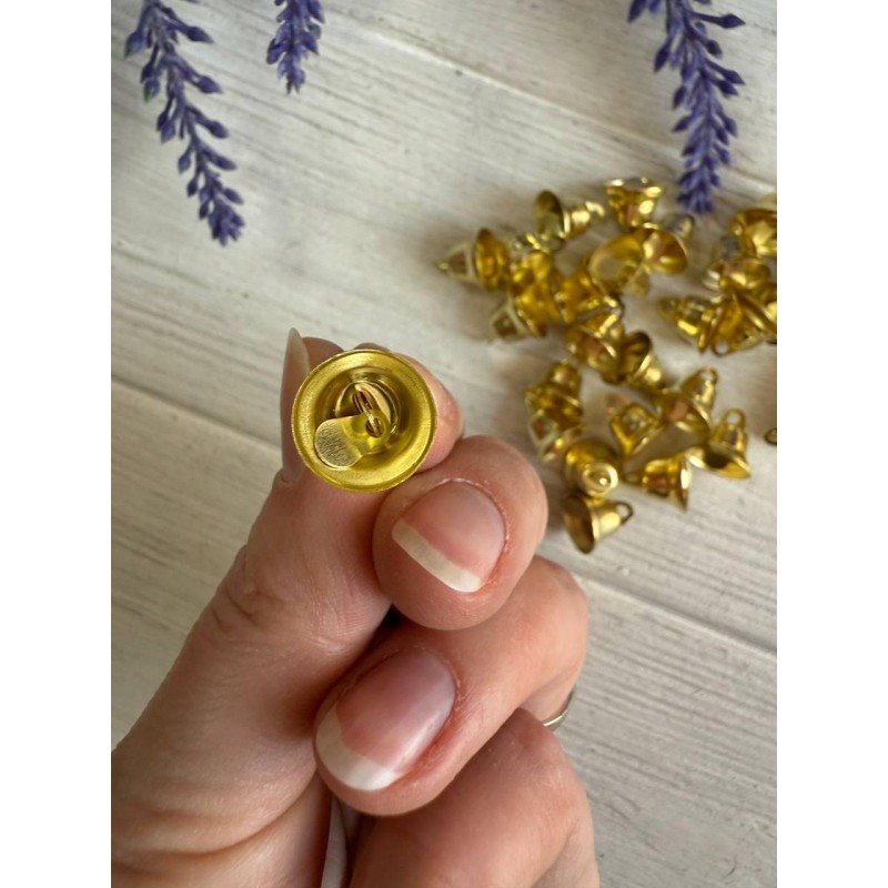 Дзвіночки 15 мм  , золото  20 шт