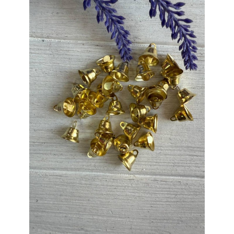 Дзвіночки 15 мм  , золото  20 шт