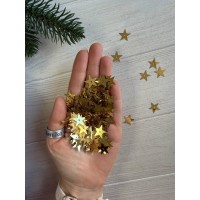 Паєтки " Зірочки " золото