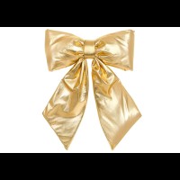 Большой бант 23 , золотой 1 шт