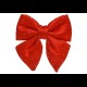 Великий бант в стразах 28 см , червоний 1 шт