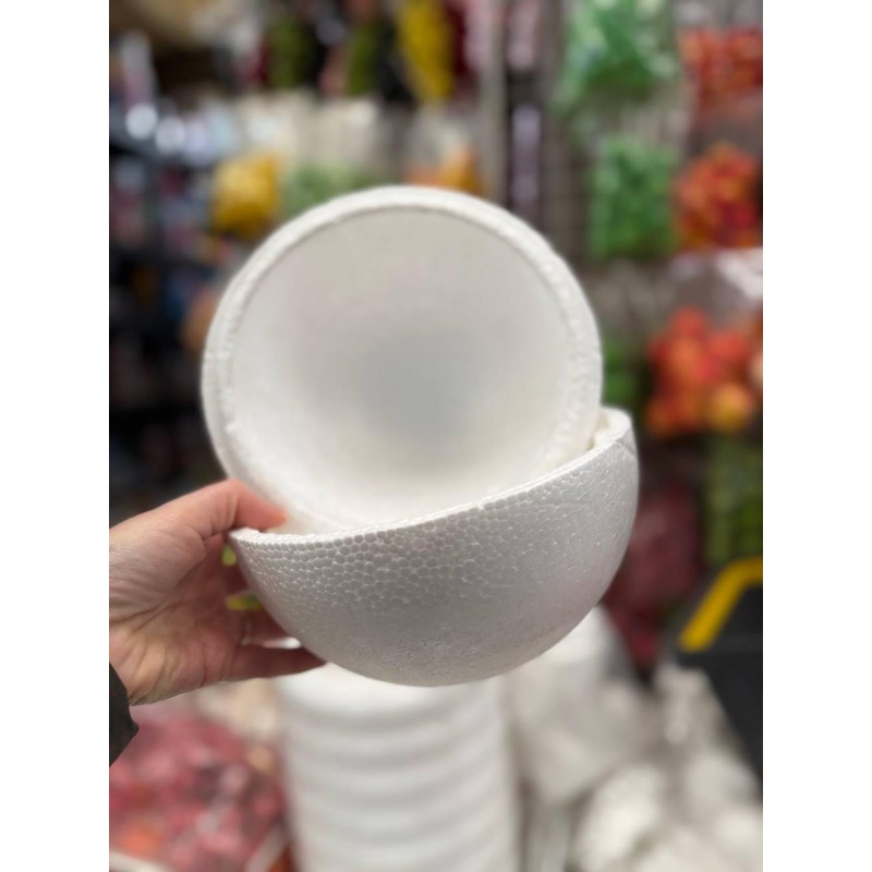 Куля пінопластова 25 см, 1 шт