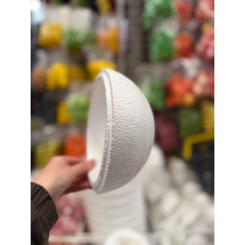 Куля пінопластова 25 см, 1 шт