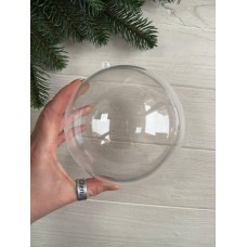 Акрилова заготовка куля прозора 12 см, 1 шт