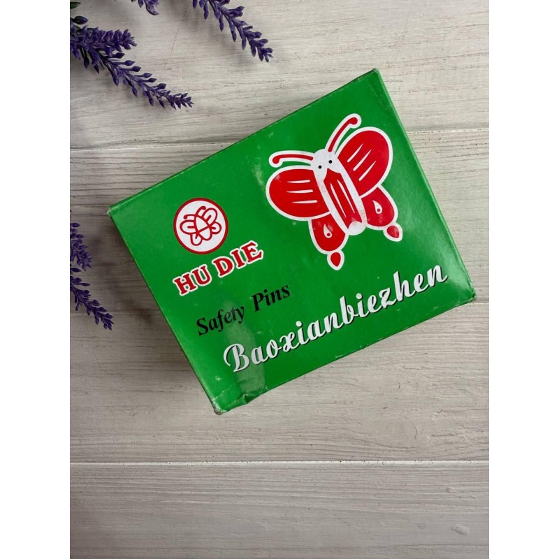 Булавки металеві 4,4 * 1,0 см, срібло 500 шт