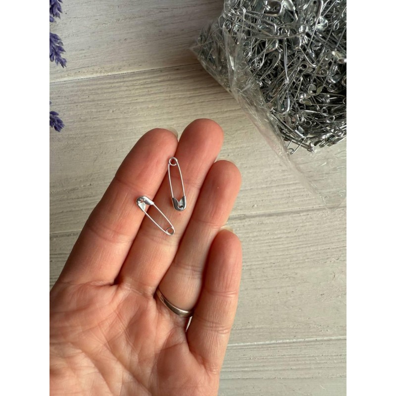 Булавки металеві 2,2 см, срібло 2000 шт.