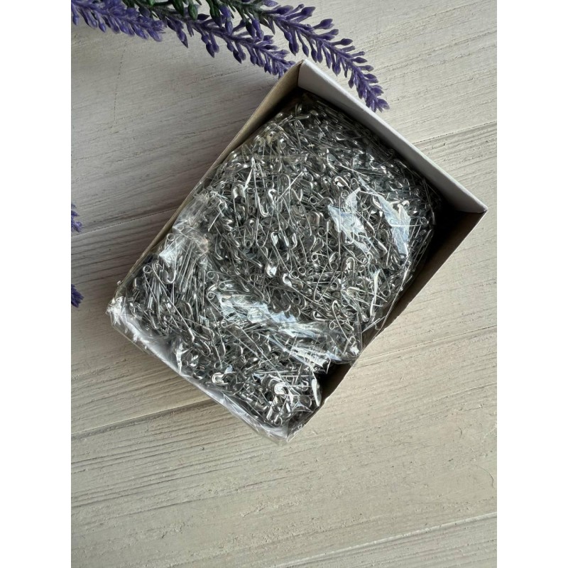 Булавки металеві 2,2 см, срібло 2000 шт.