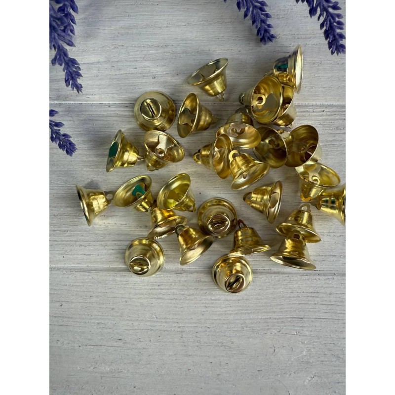 Дзвіночки 20 мм  , золото  20 шт