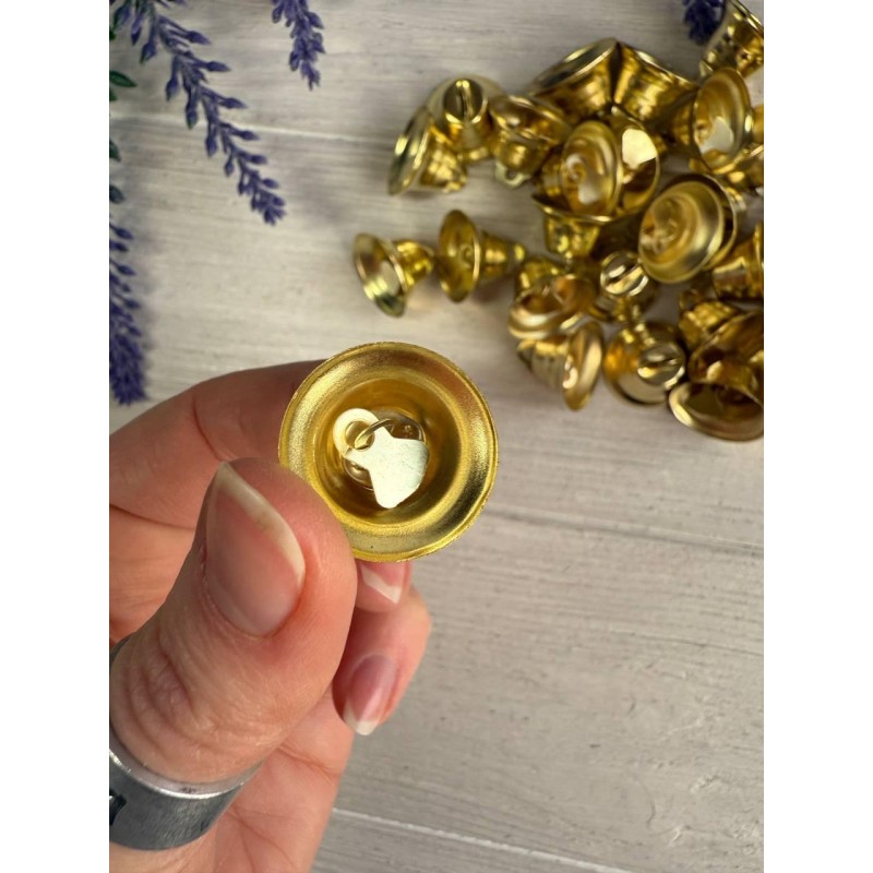 Дзвіночки 20 мм  , золото  20 шт