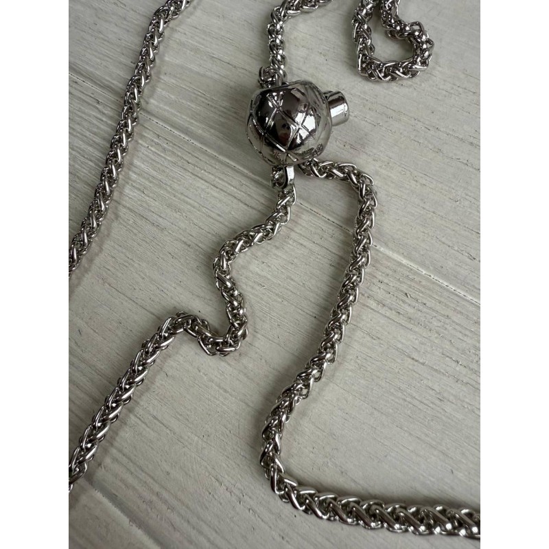 Комплект Ланцюжок регулятором, срібло   100 см