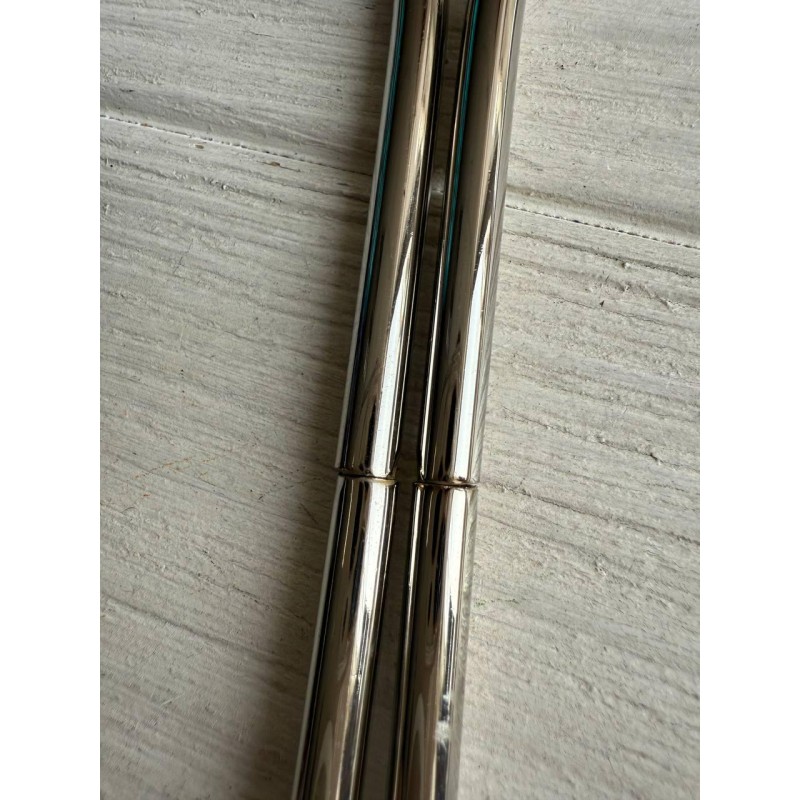 Ручка для сумки " кругла " срібло Уцінка , пара