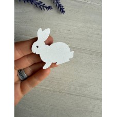 Прикраса " Кролик " білий 7 шт