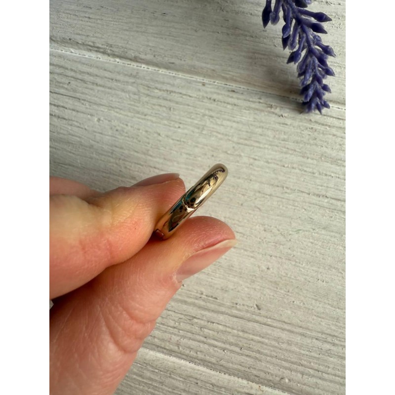 Кільце самозатискне " Преміум "  20 мм, світле золото 1 шт