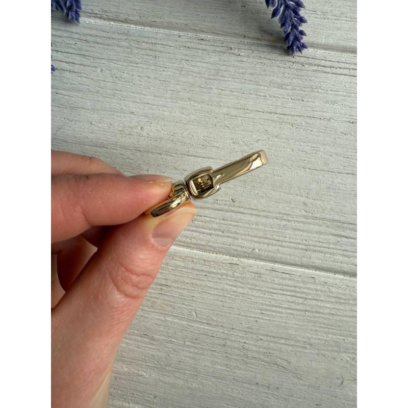 Карабін "  Люкс 36 мм " світле золото 1 шт