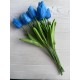 Тюльпани  букет,  сині   9 шт