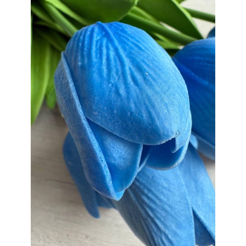Тюльпани  букет,  сині   9 шт