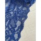 Мереживо стрейчеве " Азалія" 8 см , сапфірове 3 метри