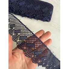 Мереживо макраме " 518 " сапфірове 6 метрів