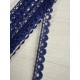 Мереживо макраме " 320 " сапфірове 4 метри