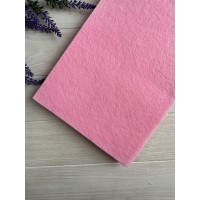 Фетр 2 мм  20 * 30 см , рожевий 5 шт Тірція