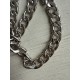 Комплект Ланцюжок з карабіном № 26  , срібло  120 см
