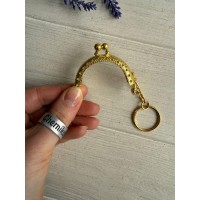 Фермуар брелок, лимонное золото 1 шт