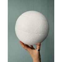Куля пінопластова 25 см, 1 шт
