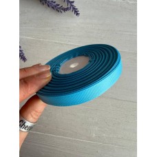 Репс 0,9 см, світлий  аквамарин  22,5 метра