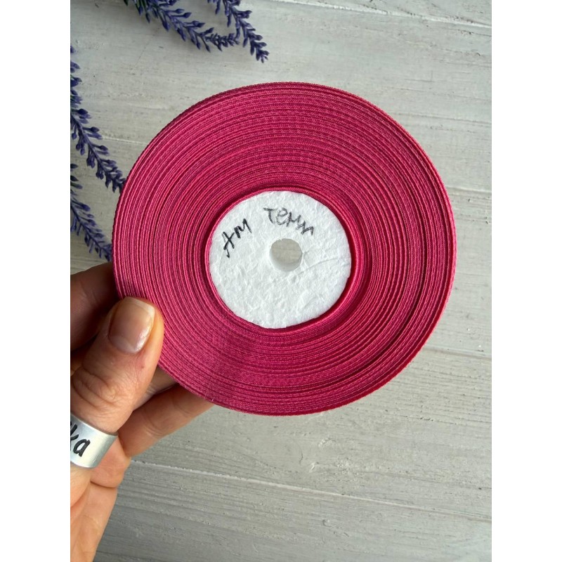 Репс 0,9 см, темний амарант  22,5 метра