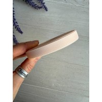 Репс 0,9 см, світло-персиковий  22,5 метра