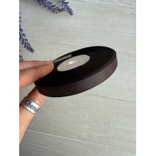 Репс 0,9 см, темно-коричневий РУЛОН 22,5 метра