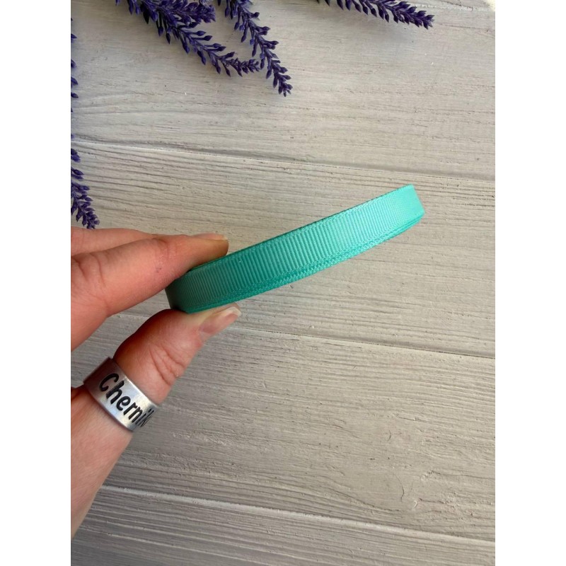 Репс 0,9 см, темний тіффані 22,5 метра