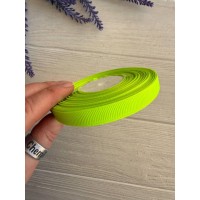 Репс 0,9 см, яскраво салатовий  22,5 метра