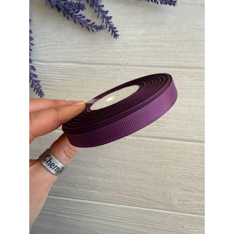 Репс 0,9 см, баклажан  22,5 метра