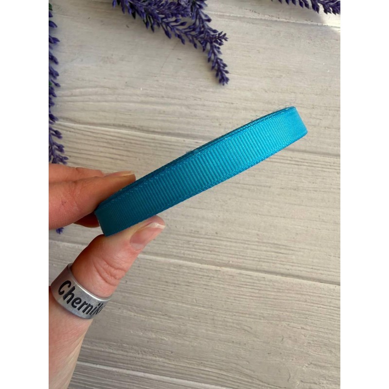 Репс 0,9 см, аквамарин  22,5 метра