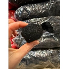 Помпони нейлонові "4 см" чорні 250 шт.