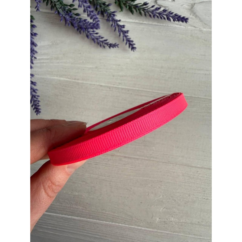 Репс 0,6 см, яскраво-рожевий22,5 метра