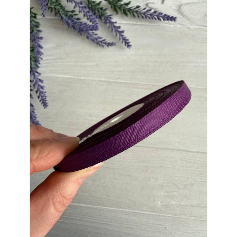 Репс 0,6 см баклажан 22,5 метра