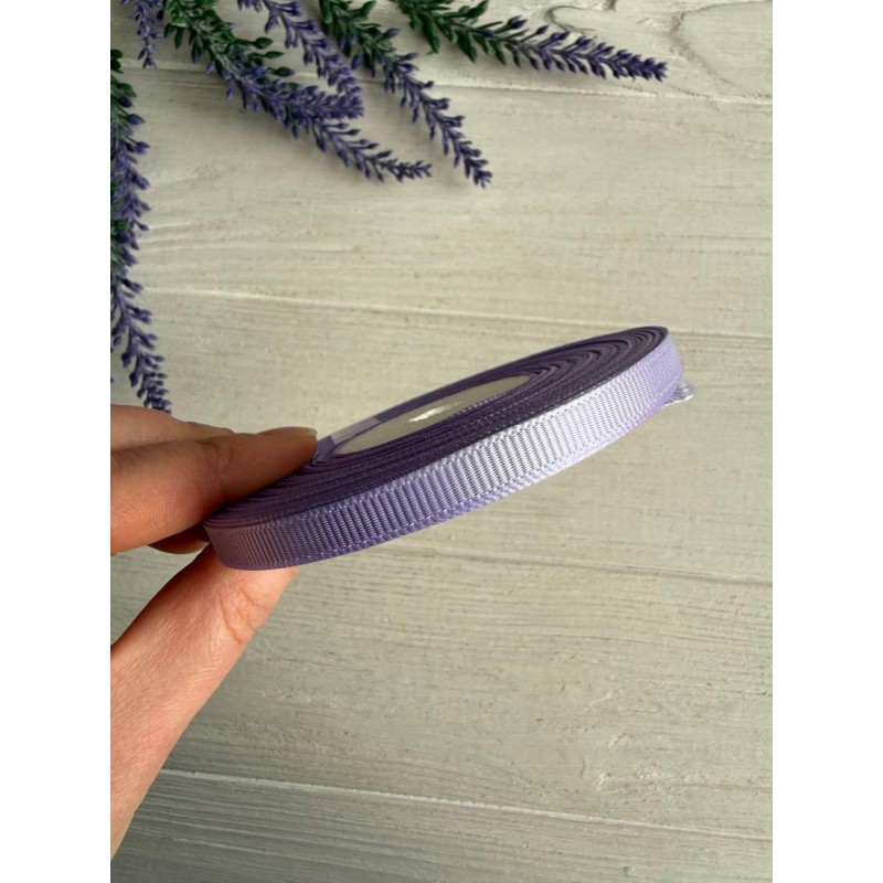 Репс 0,6 см світло-фіолетовий 22,5 метра