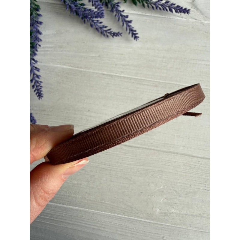 Репс 0,6 см, коричневий 22,5 метра