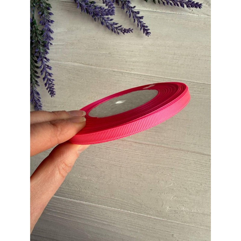 Репс 0,6 см, фуксія  22,5 метра