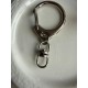 Карабін для брелока " 5 " срібло  1 шт