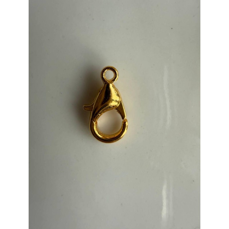 Карабін маленький 10 мм  золото  1 шт