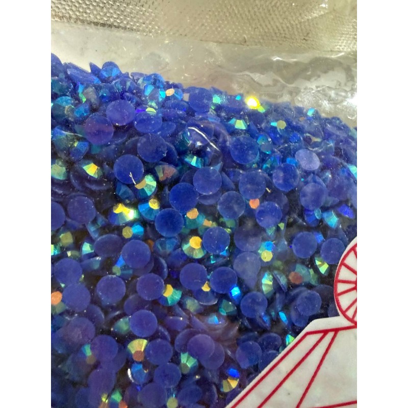 Стрази АВ непрозорі 5 мм сині 30 000 шт