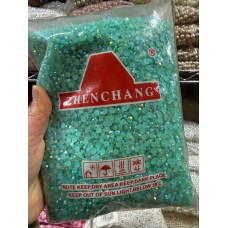 Стрази АВ непрозорі 5 мм бірюза 30 000 шт