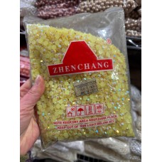 Стрази АВ непрозорі 6 мм світло жовті 10 000 шт