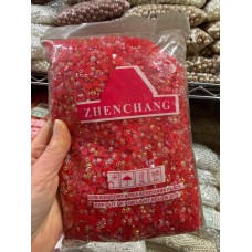 Стрази АВ непрозорі " Квітка " 5 мм червоні 30 000 шт